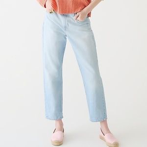 JCrew Slouchy Boyfriend Jean in Waterside Wash